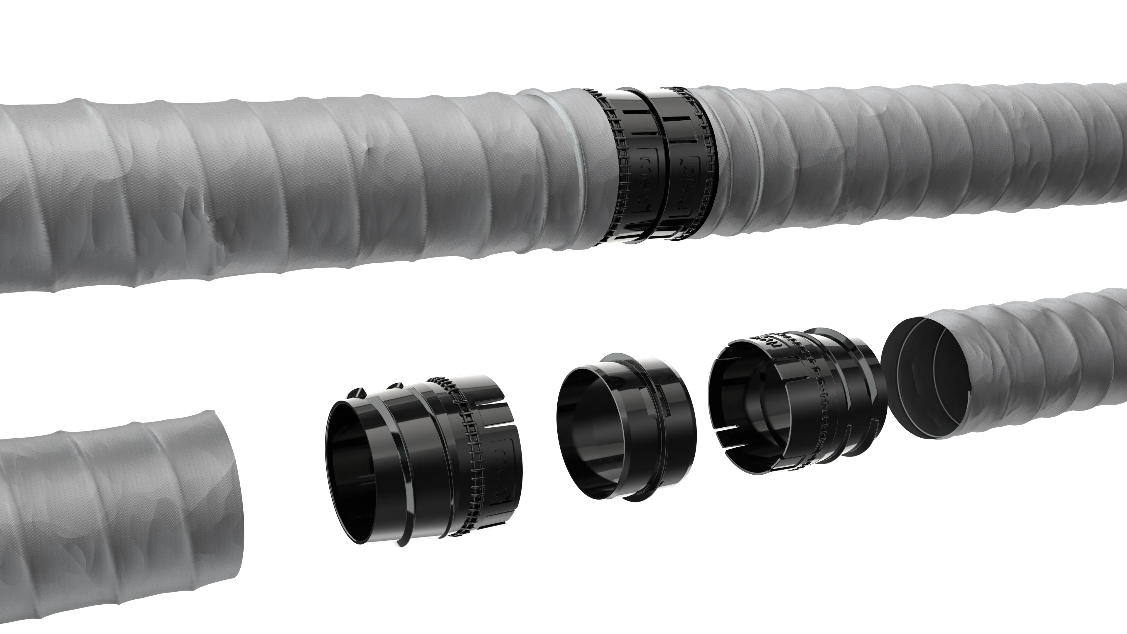 Ferrule Coupler Duct Assembly