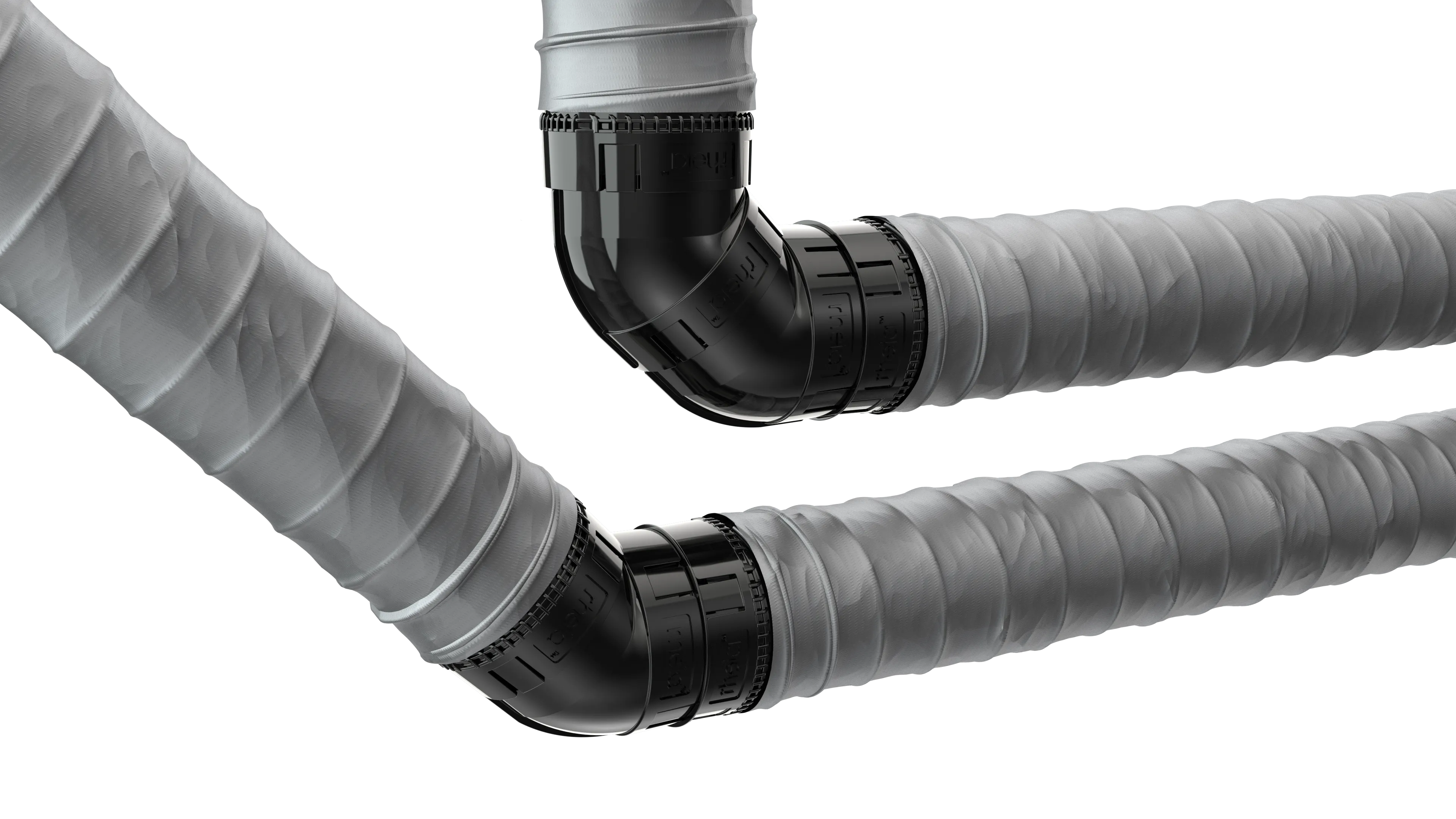 90 Degree Elbow Duct Transition