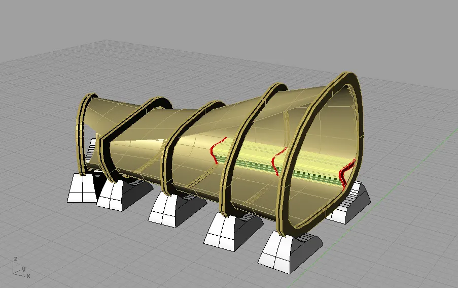 3d Rhino Parametric Model