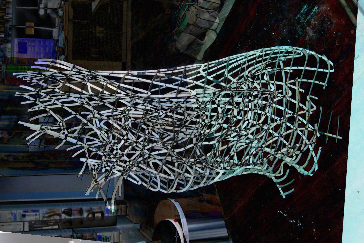 Curved Parametric Panel Structure