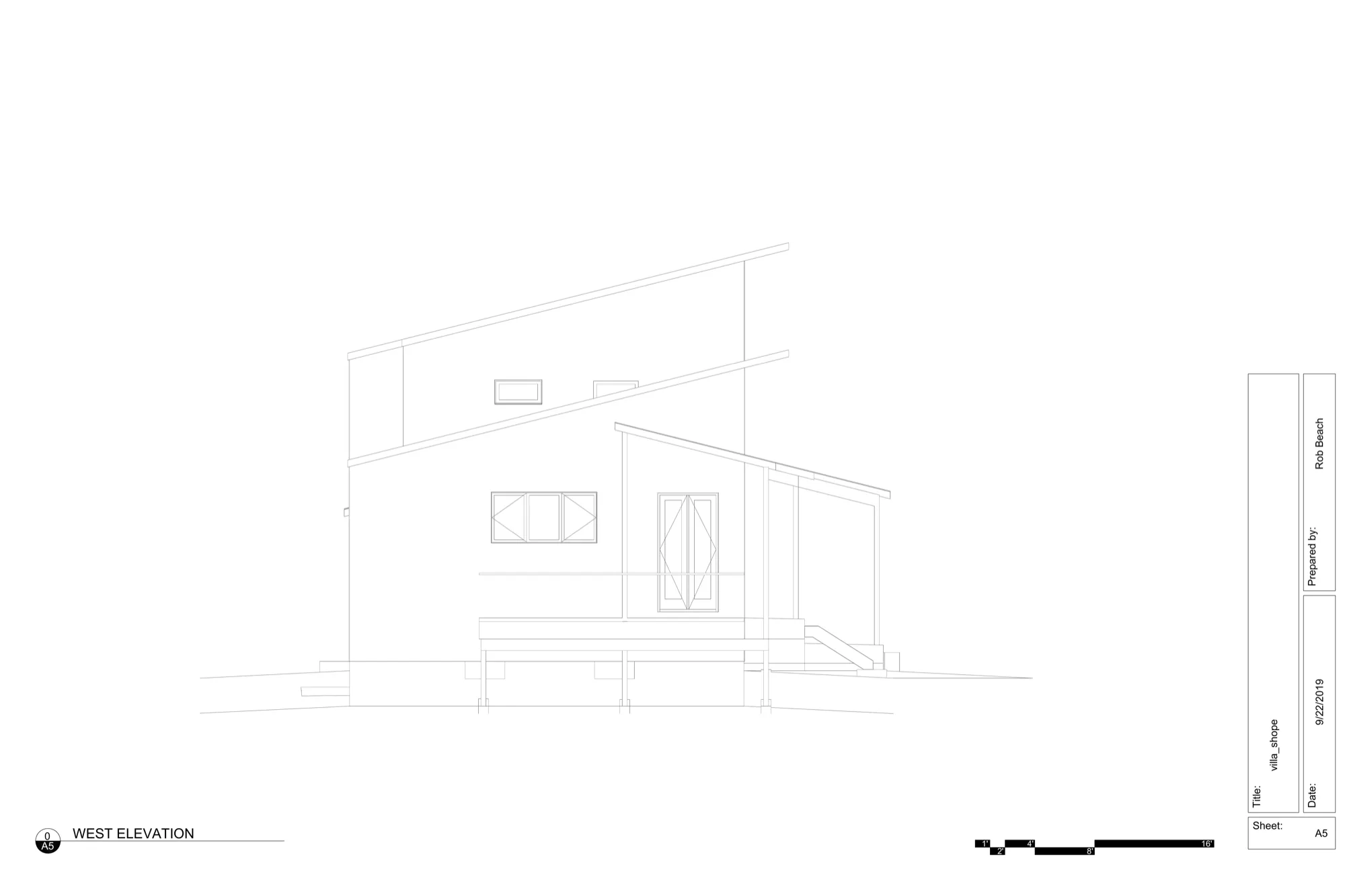 West Elevation