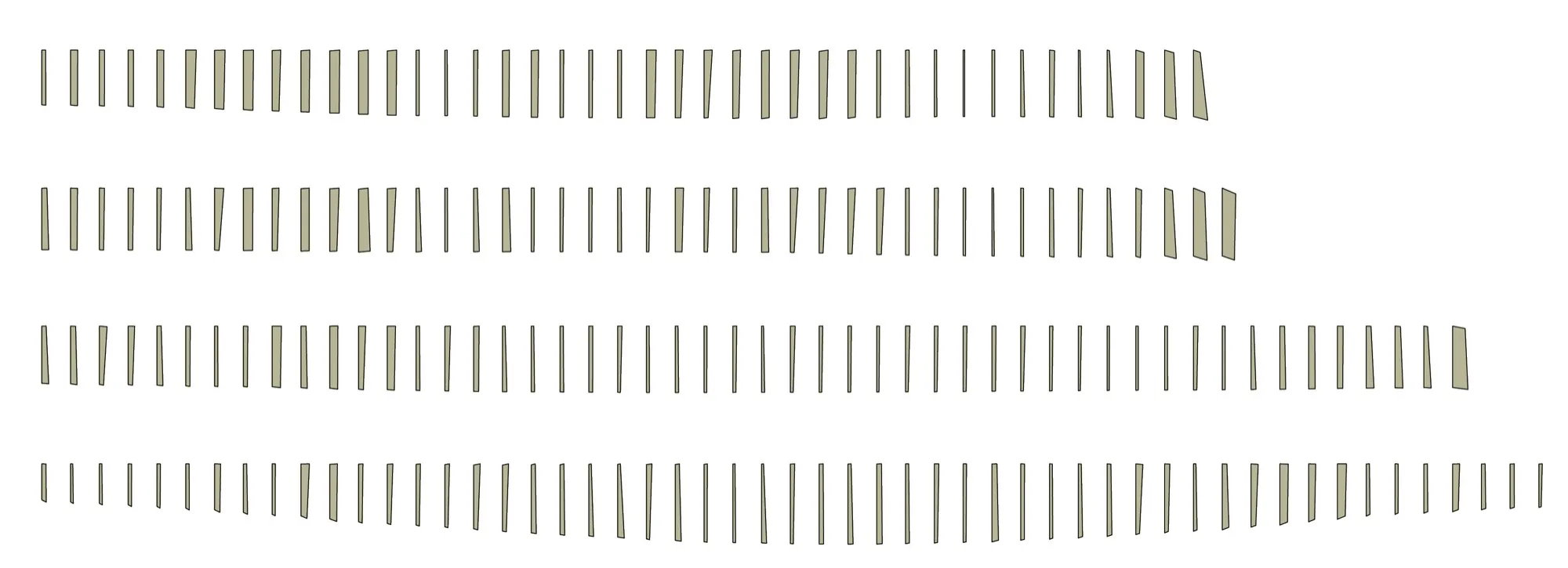 Unflattened Skin Boards