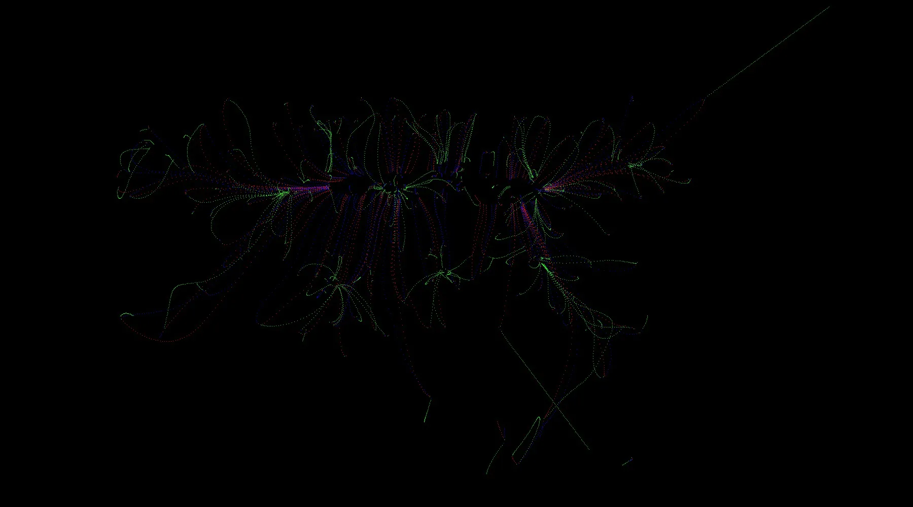 Generative Swarm Field Simulation D4
