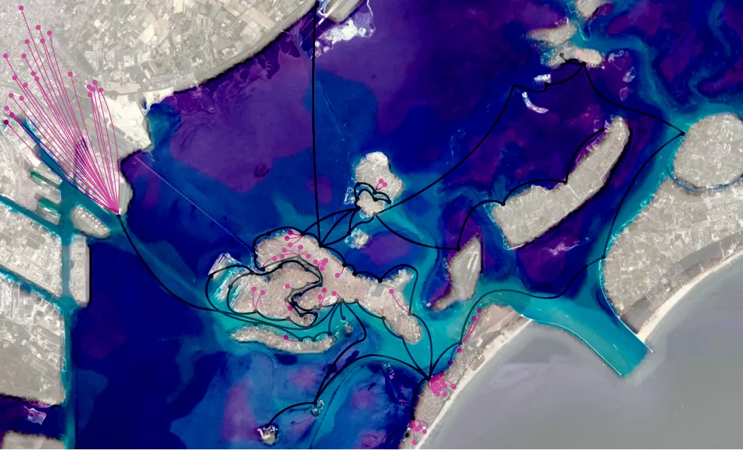 Lagoon Depth Scalar Field